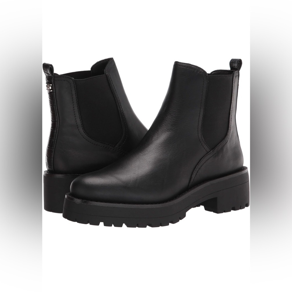 Sam Edelman Black Heeled Boots